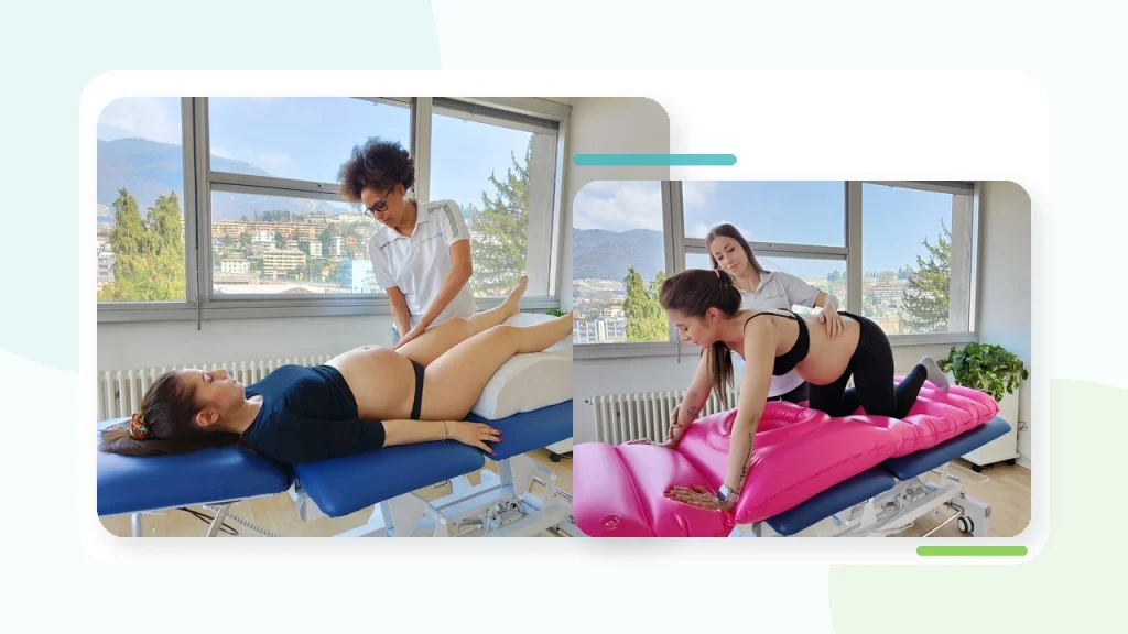 Massaggio e linfodrenaggio in gravidanza presso Obiettivo Salute a Chiasso